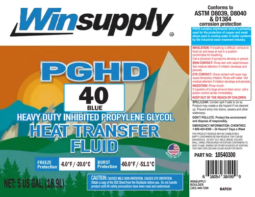 Winsupply Boulder label concept
