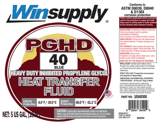 Winsupply Castle Rock label concept