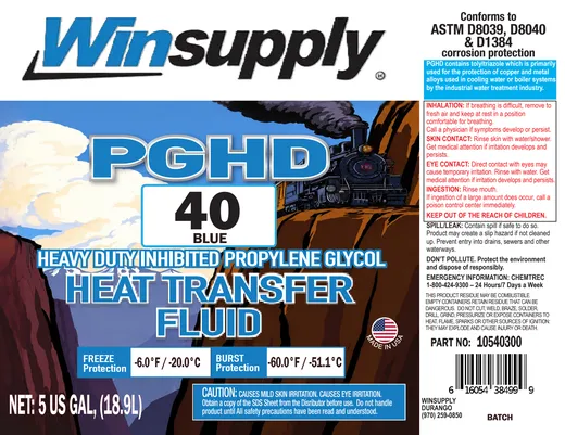 Winsupply Durango label concept