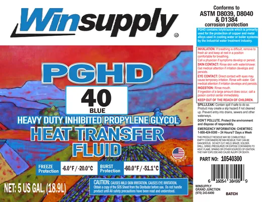 Winsupply Grand Junction label concept