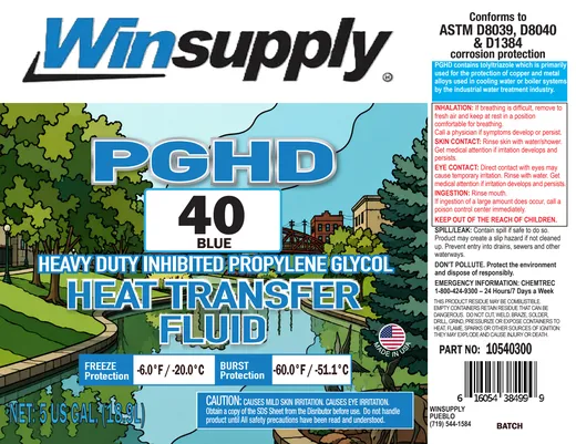 Winsupply Pueblo label concept