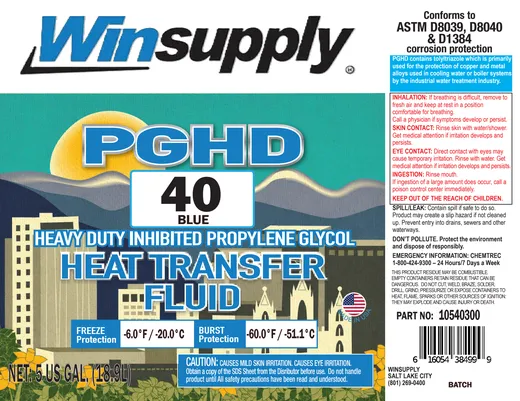 Winsupply Salt Lake City label concept